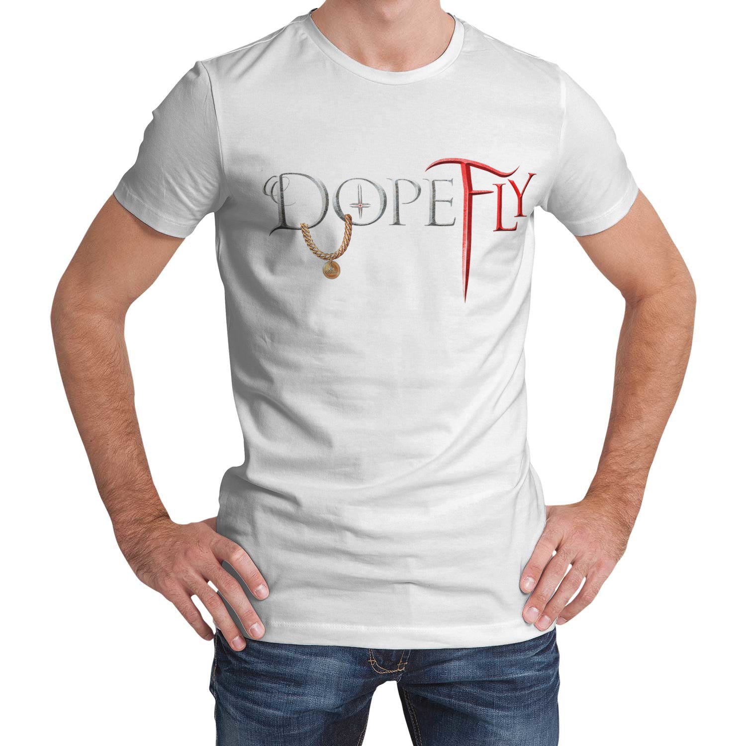 AOP Unisex T-Shirt White