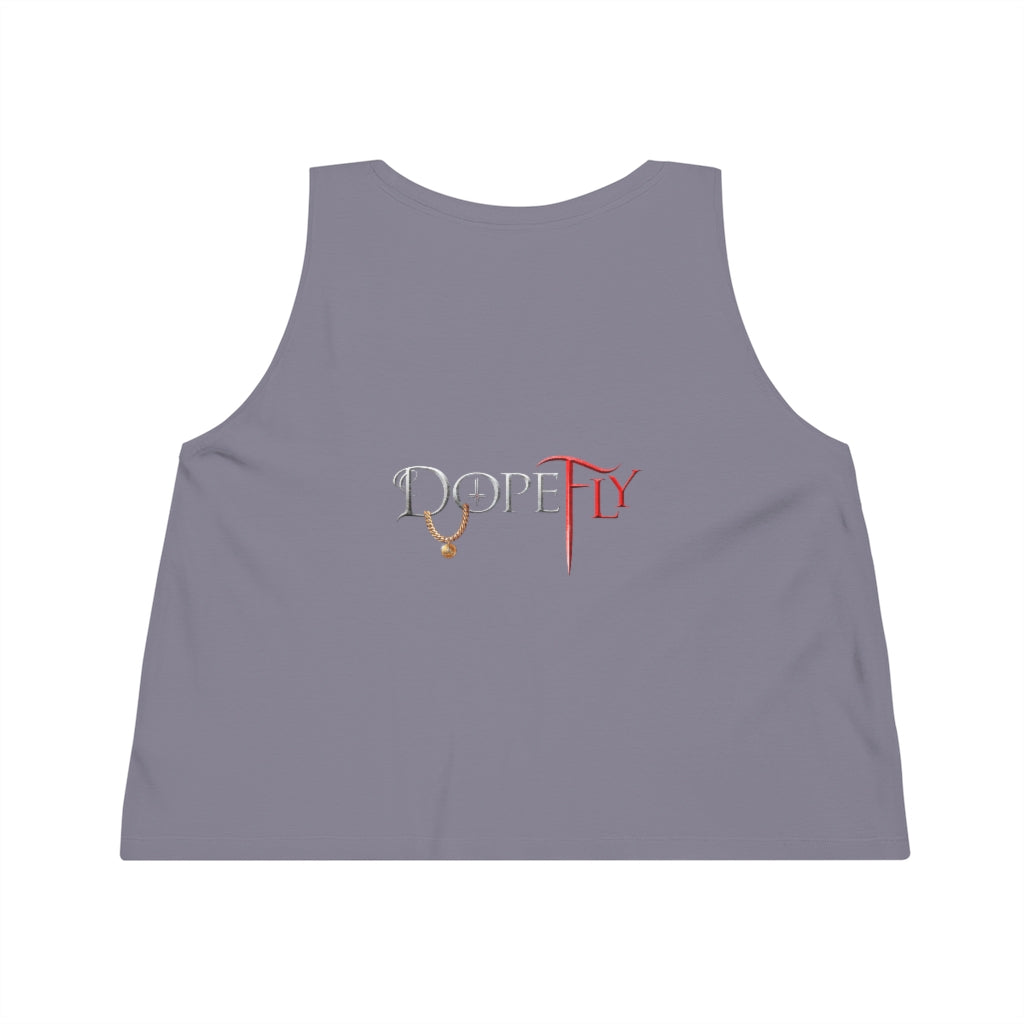 Dopefly World Women&#39;s Dancer Cropped Tank Top