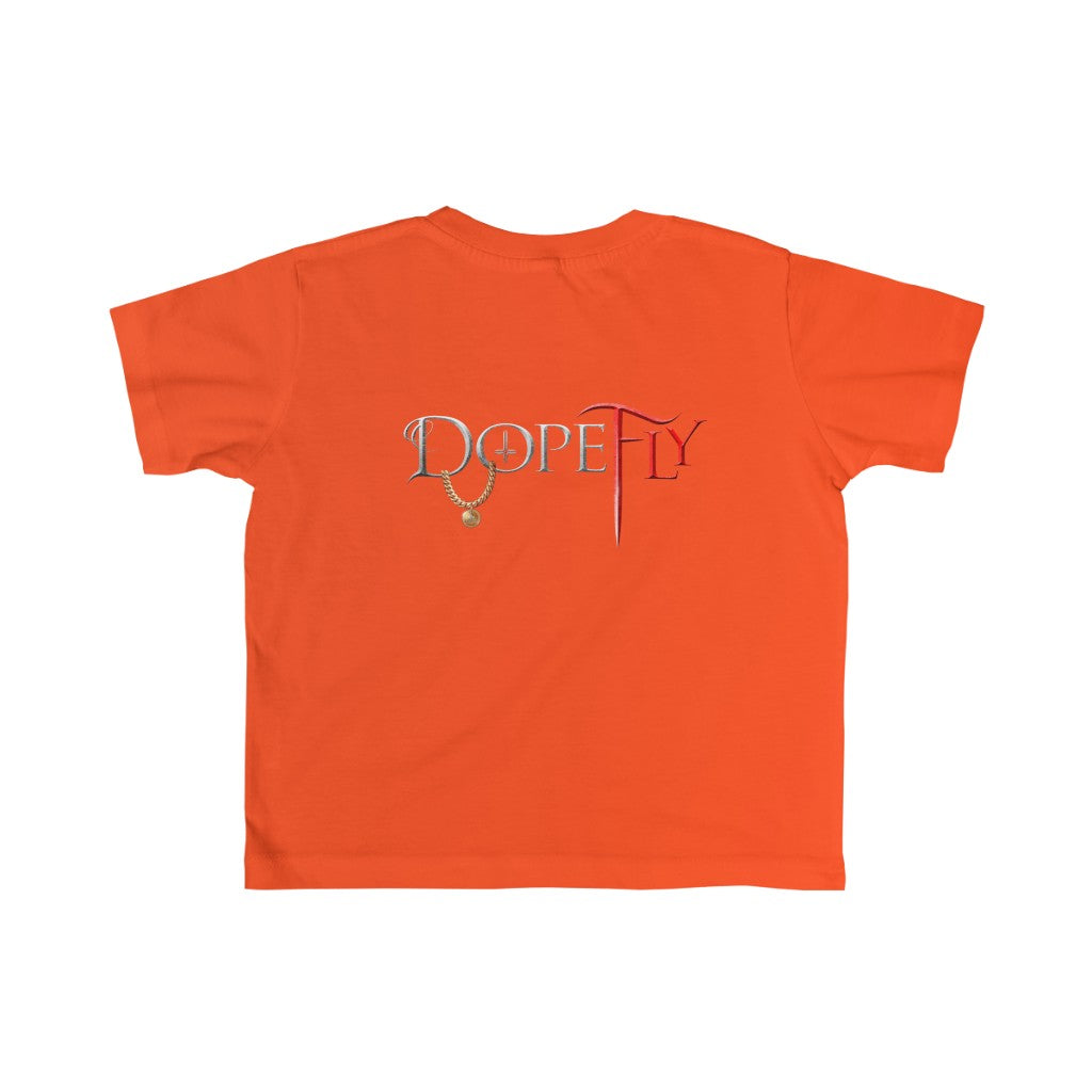 Dopefly World Kid&#39;s Fine Jersey Tee
