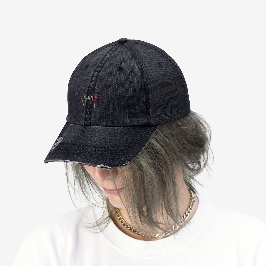 Dopefly World Unisex Trucker Hat
