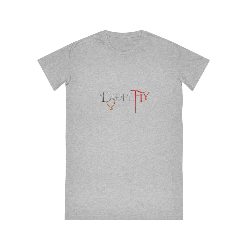 Dopefly World Spinner T-Shirt Dress