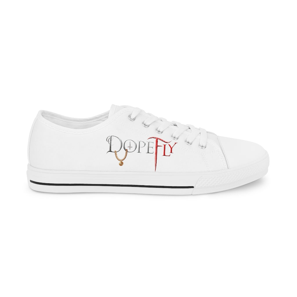 Dopefly World Men&#39;s Low Top Sneakers