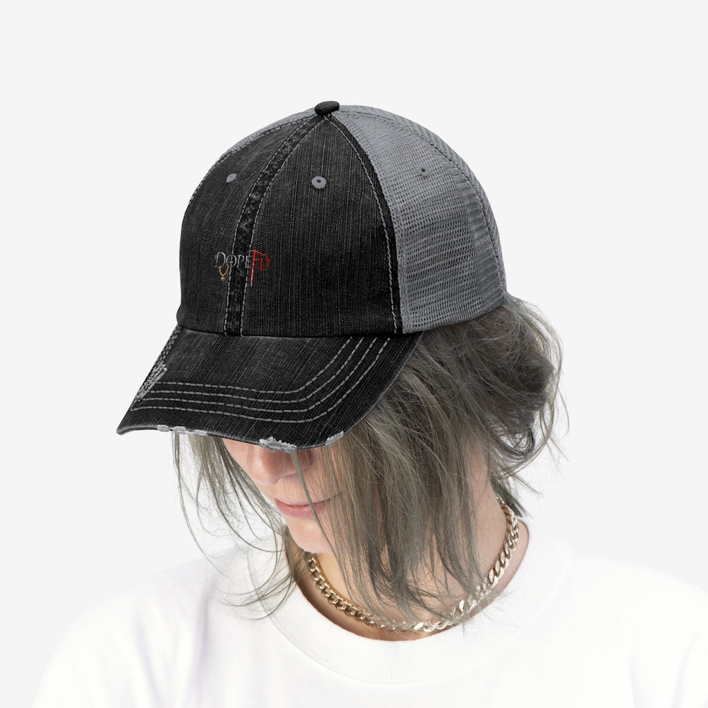 Dopefly World Unisex Trucker Hat