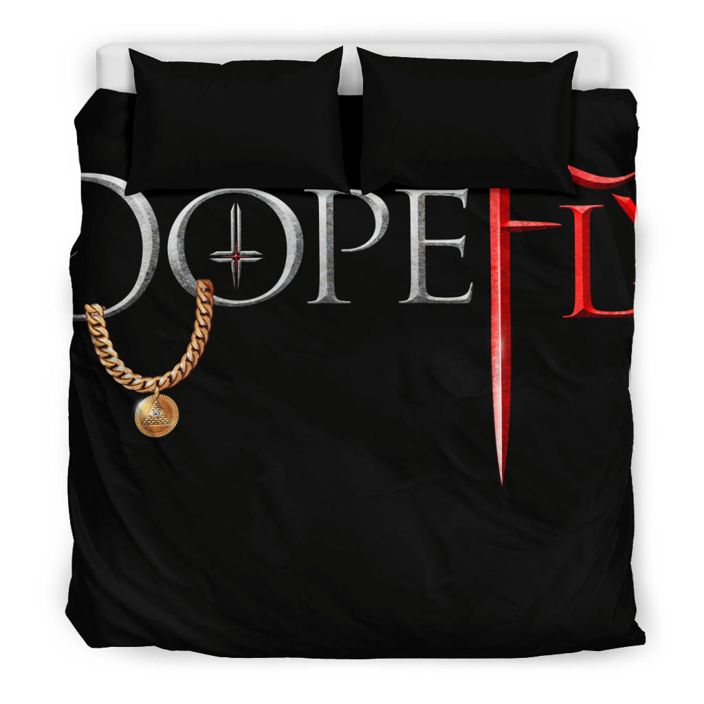 Dopefly World Dopefly Bedding Set