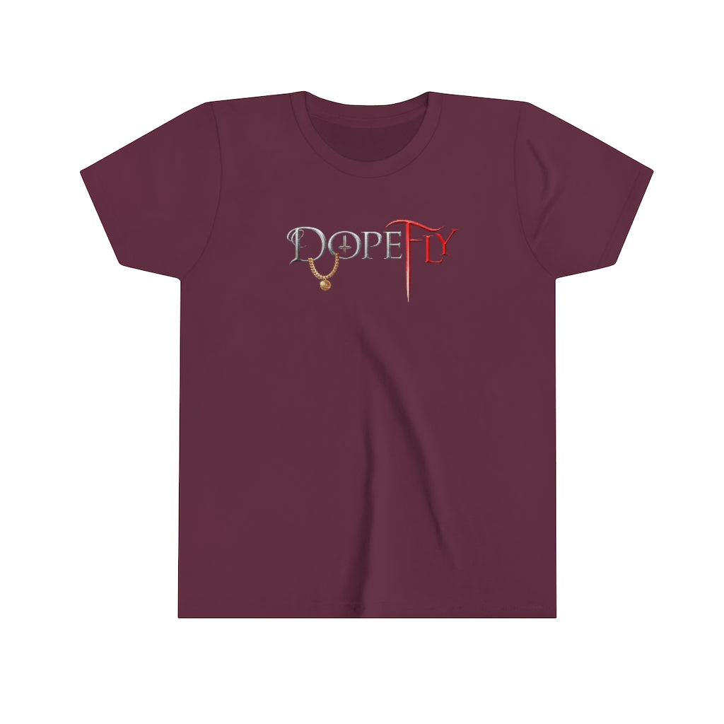 Dopefly World Youth Short Sleeve Tee