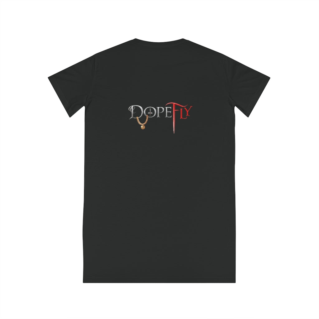 Dopefly World Spinner T-Shirt Dress