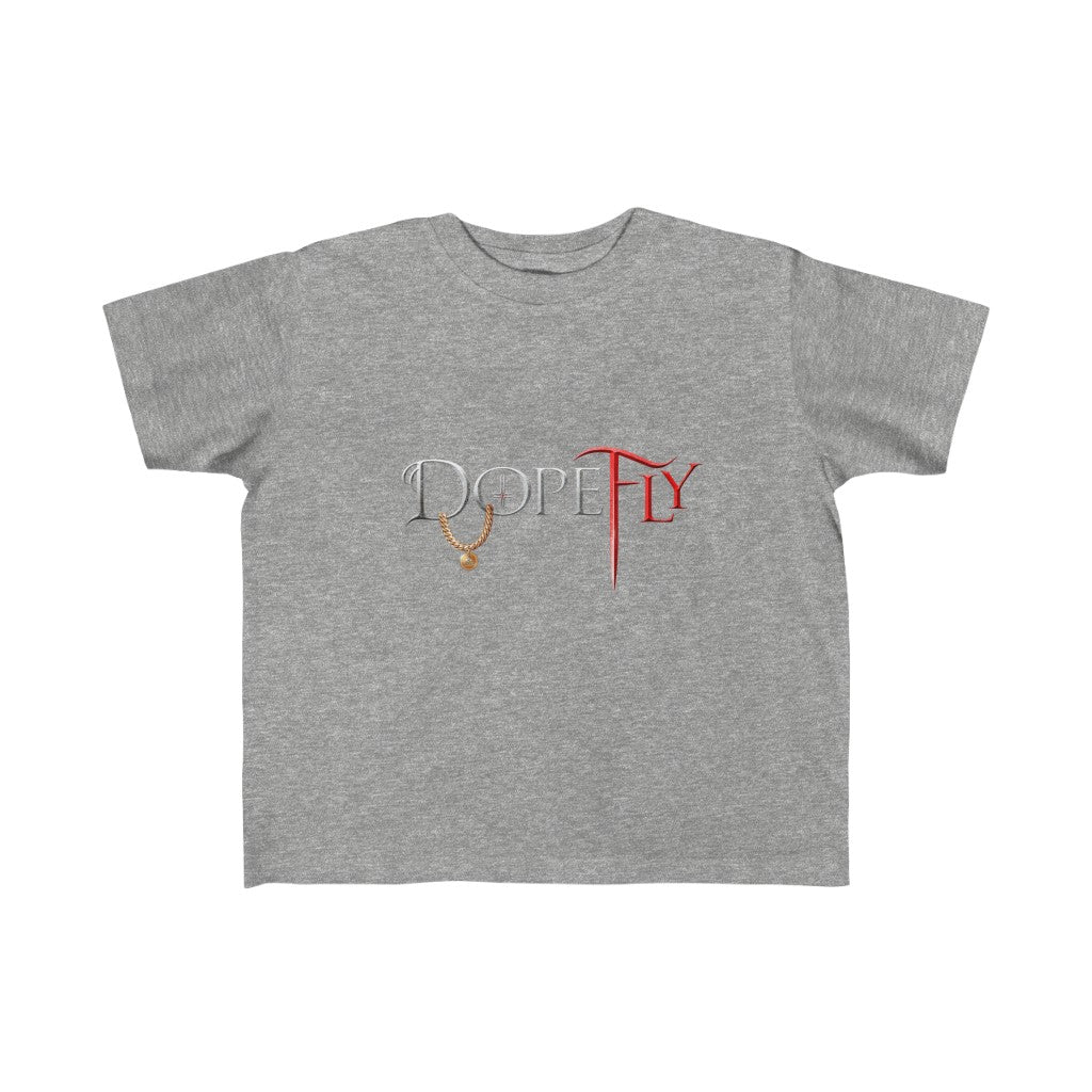 Dopefly World Kid&#39;s Fine Jersey Tee