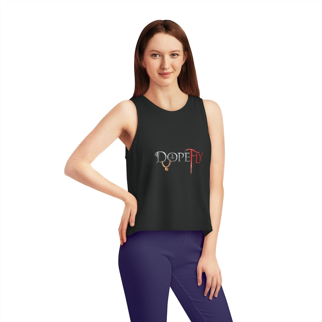 Dopefly World Women&#39;s Dancer Cropped Tank Top