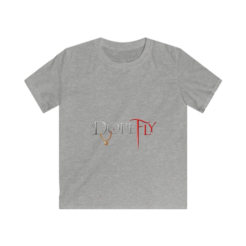Dopefly World Kids Softstyle Tee
