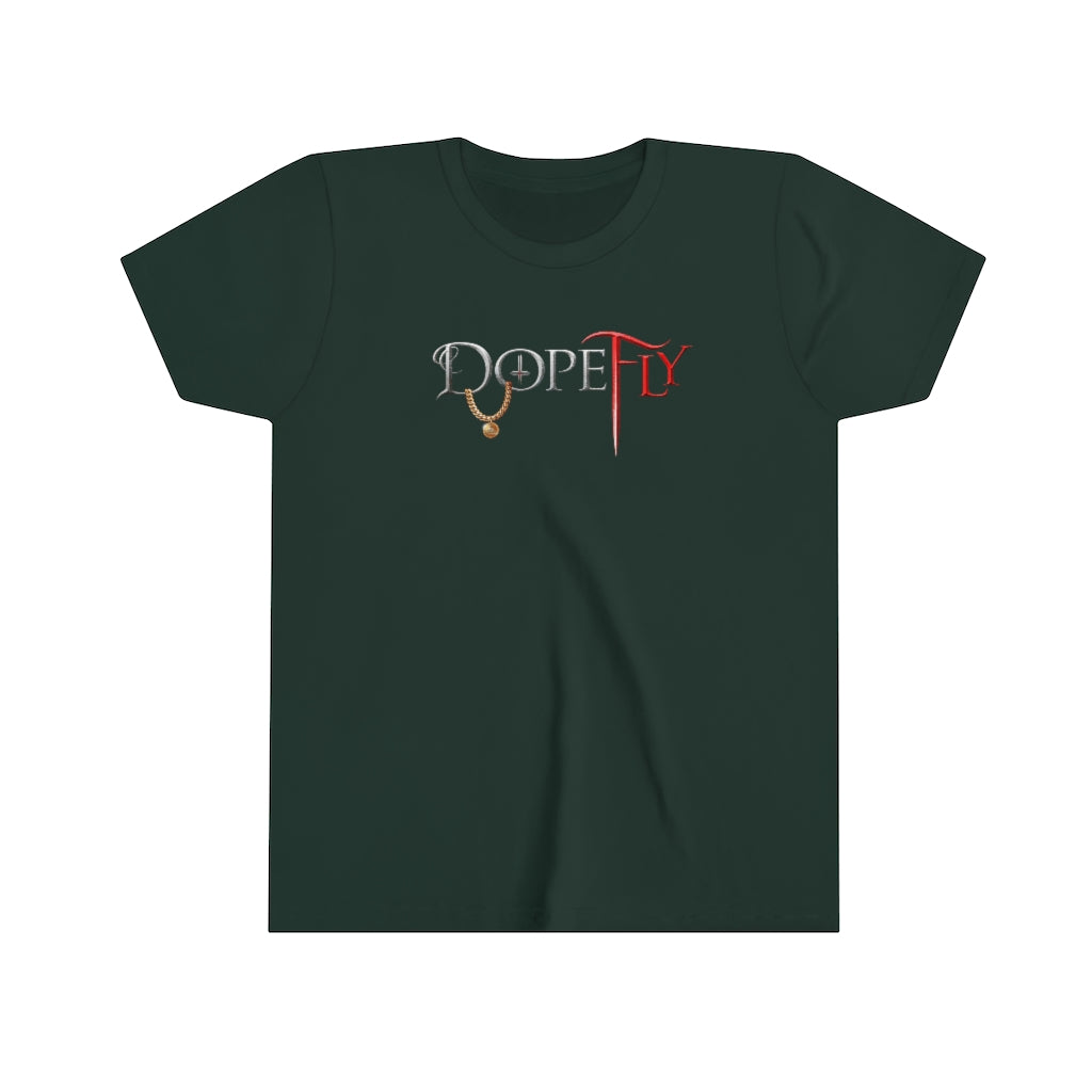 Dopefly World Youth Short Sleeve Tee