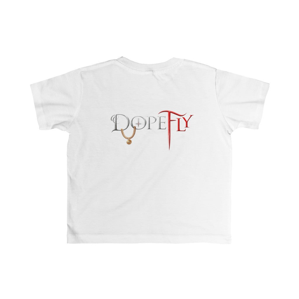 Dopefly World Kid&#39;s Fine Jersey Tee