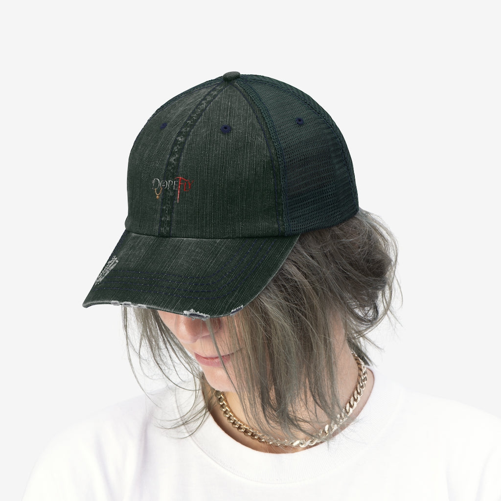 Dopefly World Unisex Trucker Hat