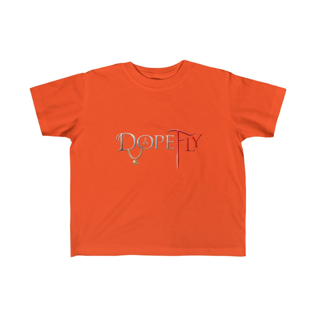 Dopefly World Kid&#39;s Fine Jersey Tee