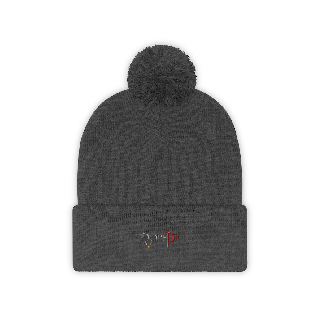 Dopefly World Pom Pom Beanie