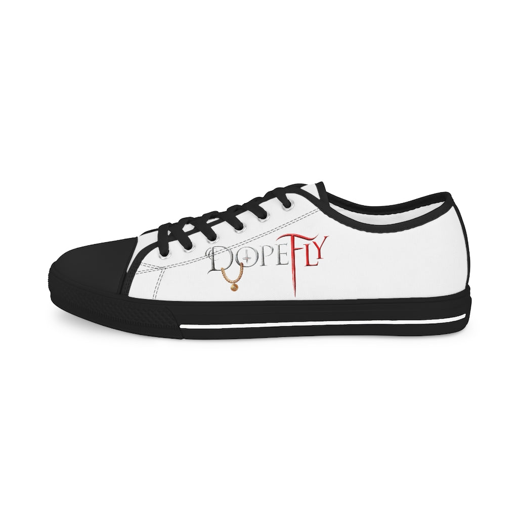 Dopefly World Men&#39;s Low Top Sneakers