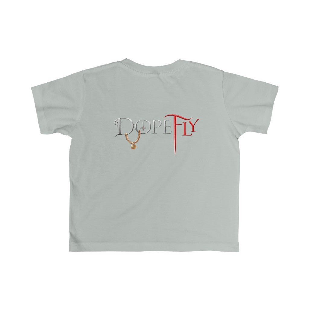 Dopefly World Kid&#39;s Fine Jersey Tee
