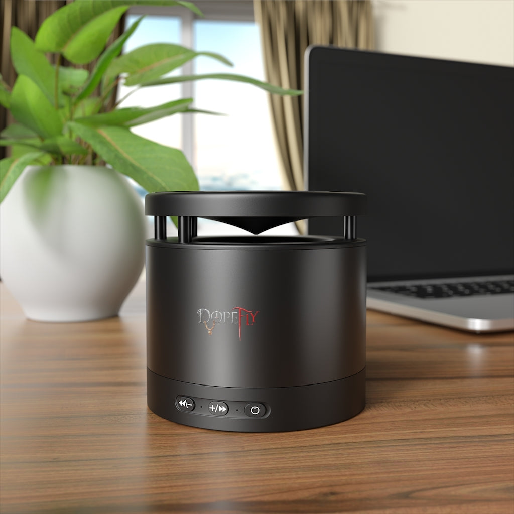 Dopefly World Metal Bluetooth Speaker and Wireless Charging Pad